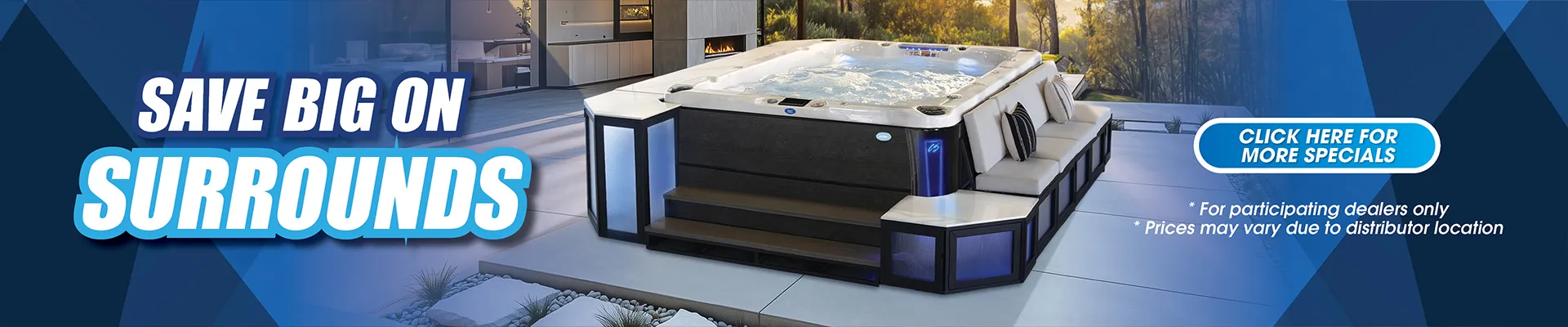 Calspas hot tub being used in a family setting - Baytown